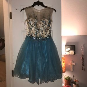 Blue formal/dance dress💙